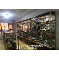 南京钛合金货架、南京玻璃展柜