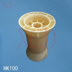 专业生产HK100塑胶高速收放线轴 工字胶轮