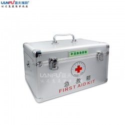 蓝夫LF-16026家庭野外救援办公室双层安全应急箱